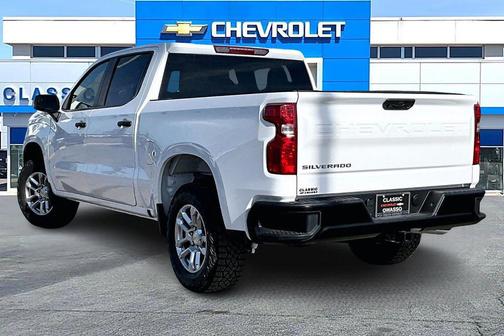 Summit White 2026 Chevrolet Silverado 1500 WT