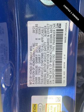 2022 Honda Civic Sport