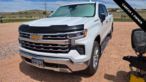 Summit White 2025 Chevrolet Silverado 1500 LTZ