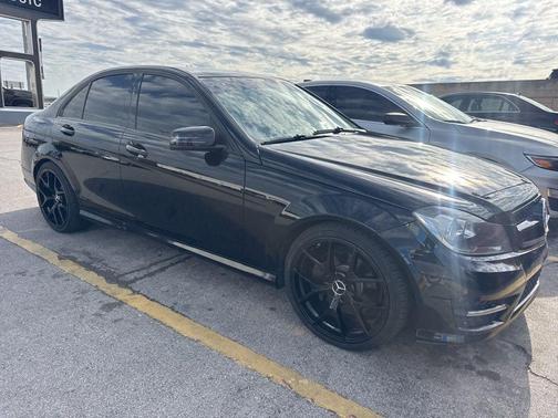 Black 2014 Mercedes-Benz C-Class C 300 4MATIC Sport