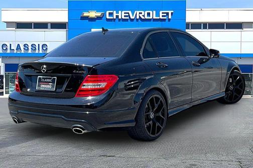 Black 2014 Mercedes-Benz C-Class C 300 4MATIC Sport