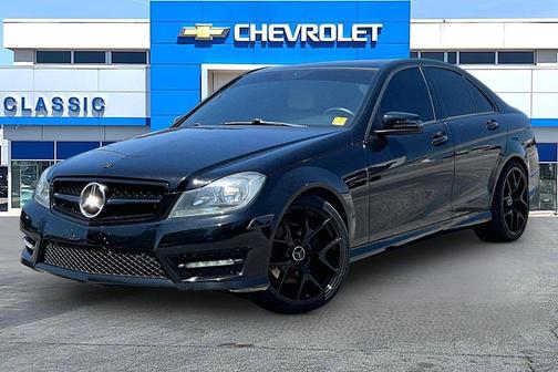 Black 2014 Mercedes-Benz C-Class C 300 4MATIC Sport