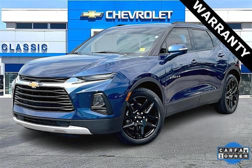 Blue Glow Metallic 2022 Chevrolet Blazer 2LT