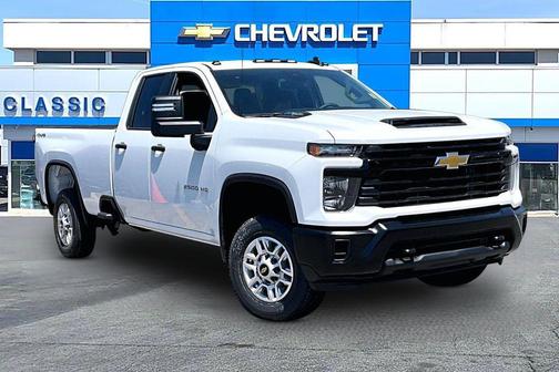 Summit White 2026 Chevrolet Silverado 2500 WT
