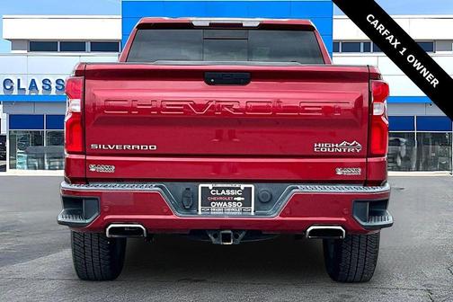 Cajun Red Tintcoat 2019 Chevrolet Silverado 1500 High Country