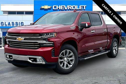 Cajun Red Tintcoat 2019 Chevrolet Silverado 1500 High Country