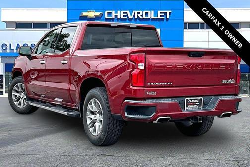 Cajun Red Tintcoat 2019 Chevrolet Silverado 1500 High Country