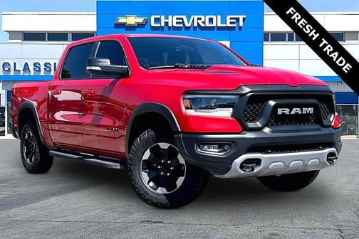 Flame Red Clearcoat 2019 RAM 1500 Rebel