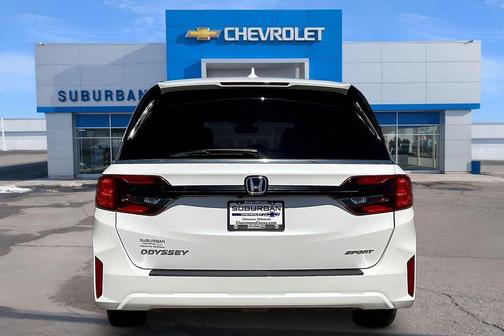 Platinum White Pearl 2025 Honda Odyssey Sport-L