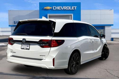 Platinum White Pearl 2025 Honda Odyssey Sport-L