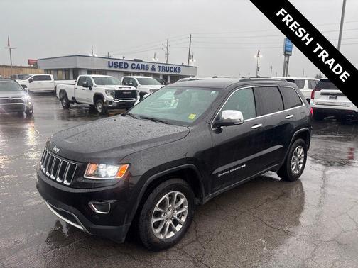 Brilliant Black Crystal Pearlcoat 2016 Jeep Grand Cherokee Limited