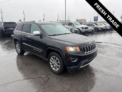 Brilliant Black Crystal Pearlcoat 2016 Jeep Grand Cherokee Limited