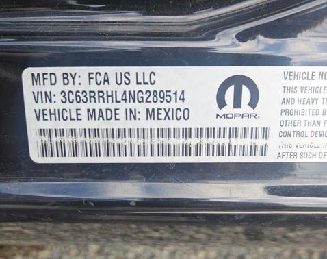 Diamond Black Crystal Pearlcoat 2022 RAM 3500 Big Horn Crew Cab 4x4 8' Box