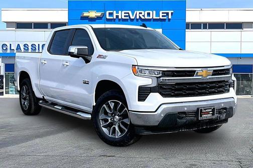 Summit White 2026 Chevrolet Silverado 1500 LT