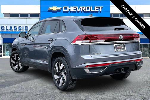 Gray 2025 Volkswagen Atlas Cross Sport 2.0T SE w/Technology 4MOTION
