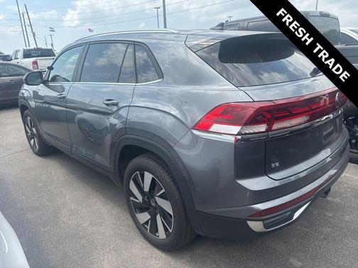 Gray 2025 Volkswagen Atlas Cross Sport 2.0T SE w/Technology 4MOTION