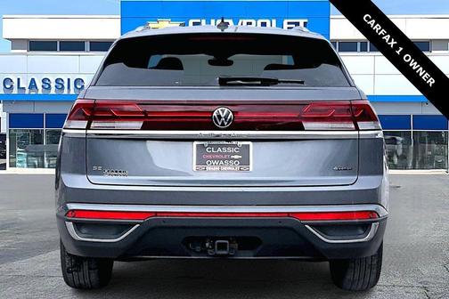 Gray 2025 Volkswagen Atlas Cross Sport 2.0T SE w/Technology 4MOTION