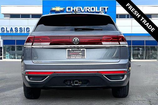 Gray 2025 Volkswagen Atlas Cross Sport 2.0T SE w/Technology 4MOTION