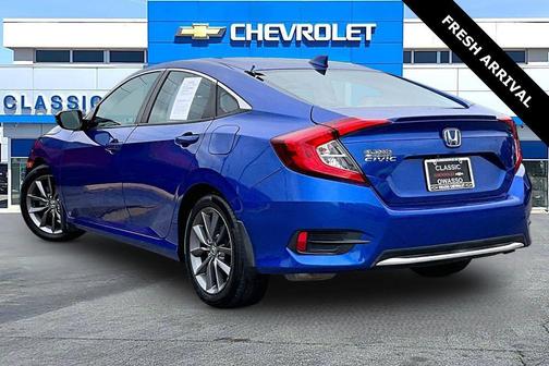 Blue 2020 Honda Civic EX