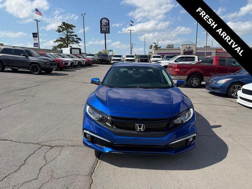 Blue 2020 Honda Civic EX