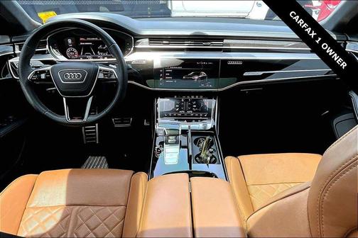 Mythos Black Metallic 2023 Audi S8 4.0T