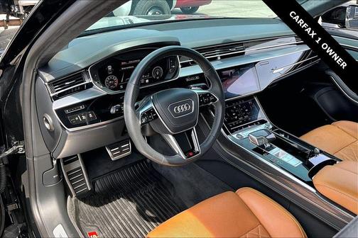 Mythos Black Metallic 2023 Audi S8 4.0T