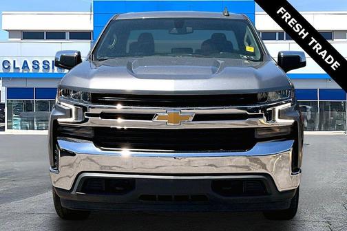 Satin Steel Metallic 2021 Chevrolet Silverado 1500 LT