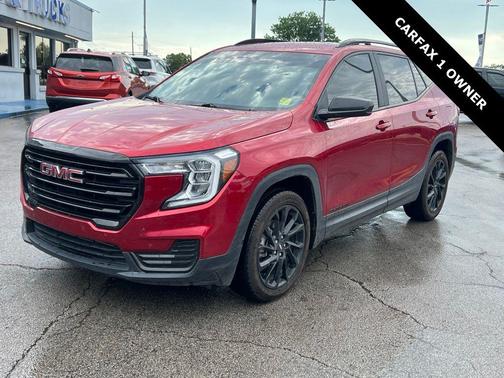 Volcanic Red Tintcoat 2024 GMC Terrain SLE