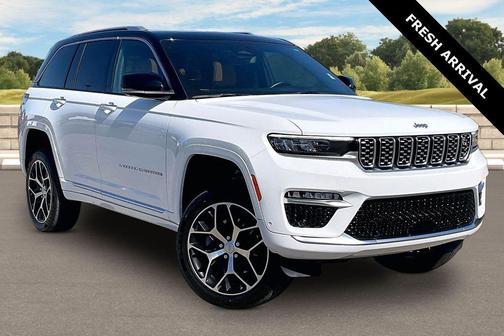 Bright White Clearcoat 2022 Jeep Grand Cherokee 4xe Summit Reserve