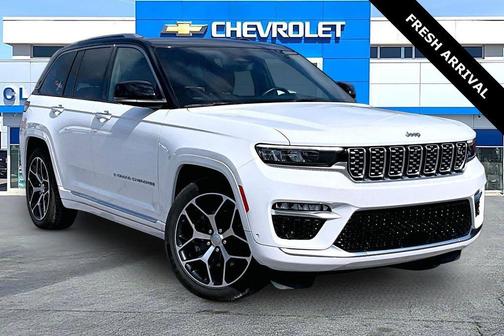 Bright White Clearcoat 2022 Jeep Grand Cherokee 4xe Summit Reserve