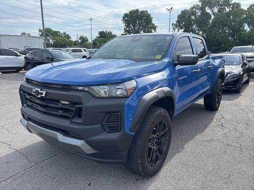 Reef Blue Metallic 2025 Chevrolet Colorado Trail Boss