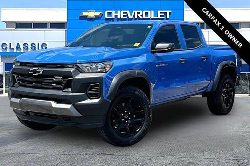 Reef Blue Metallic 2025 Chevrolet Colorado Trail Boss