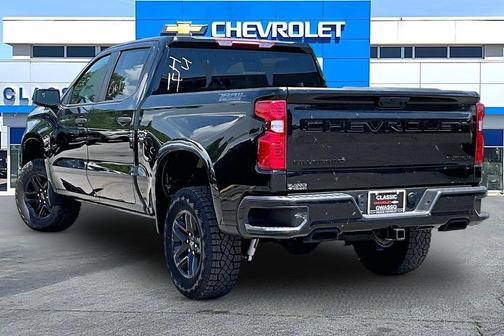 Black 2026 Chevrolet Silverado 1500 Custom Trail Boss