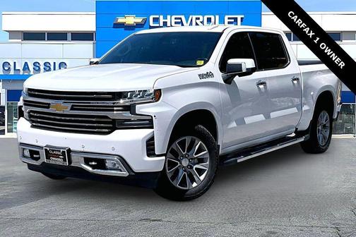 Iridescent Pearl Tricoat 2019 Chevrolet Silverado 1500 High Country