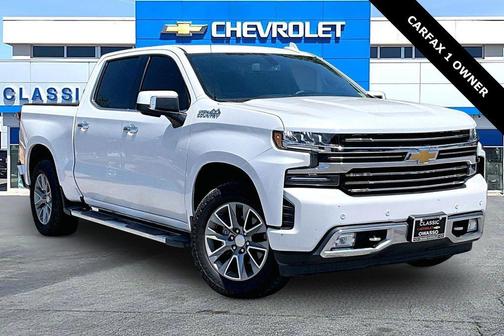 Iridescent Pearl Tricoat 2019 Chevrolet Silverado 1500 High Country
