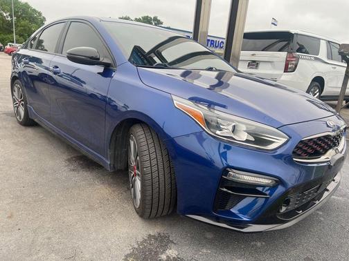 Deep Sea Blue 2021 Kia Forte GT