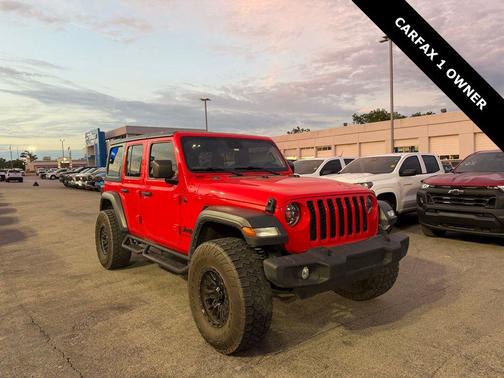Firecracker Red Clearcoat 2024 Jeep Wrangler Sport S