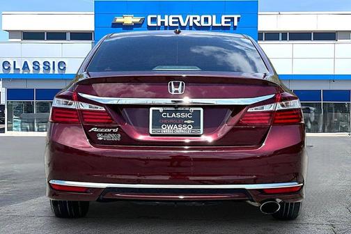 San Marino Red 2017 Honda Accord EX-L