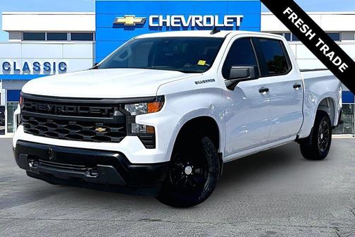 Summit White 2024 Chevrolet Silverado 1500 WT