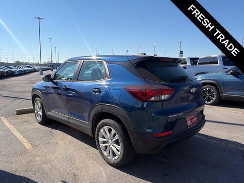Pacific Blue Metallic 2021 Chevrolet Trailblazer LS