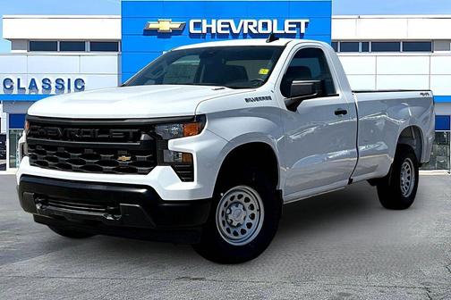 Summit White 2026 Chevrolet Silverado 1500 WT