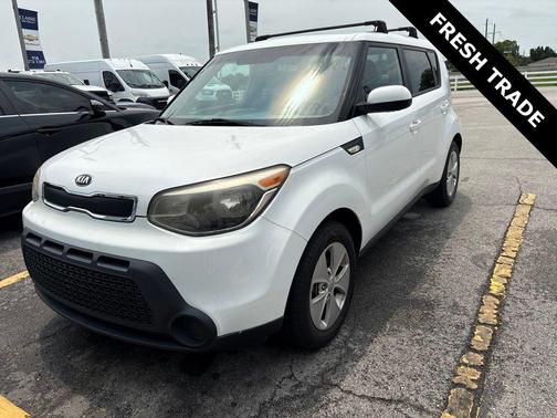 Clear White 2014 Kia Soul Base