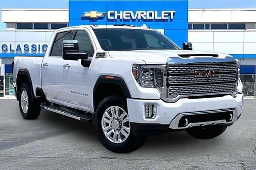 White Frost Tricoat 2020 GMC Sierra 2500 Denali