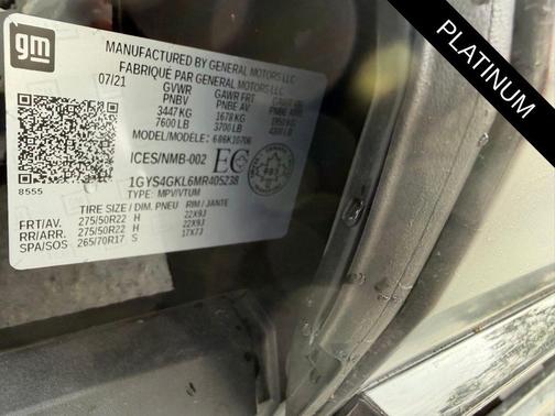 2021 Cadillac Escalade Sport Platinum