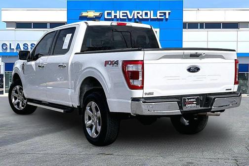STAR WHITE METALLIC TRICOAT 2023 Ford F-150 Lariat