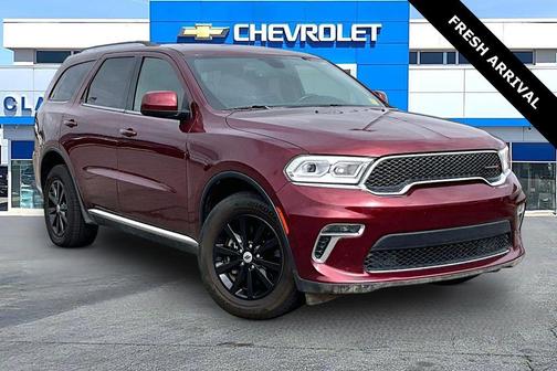 Octane Red Pearlcoat 2021 Dodge Durango SXT Plus