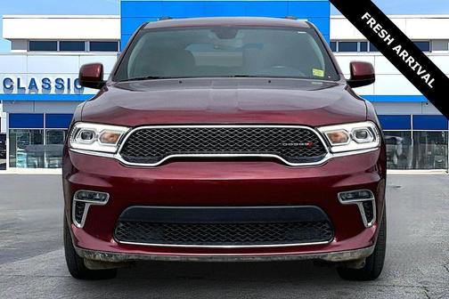 Octane Red Pearlcoat 2021 Dodge Durango SXT Plus