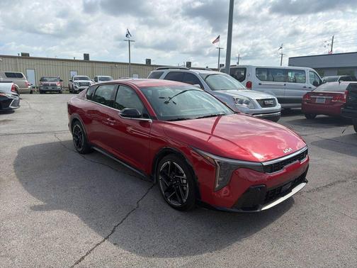 Currant Red 2025 Kia K4 GT-Line