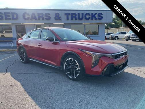 Currant Red 2025 Kia K4 GT-Line