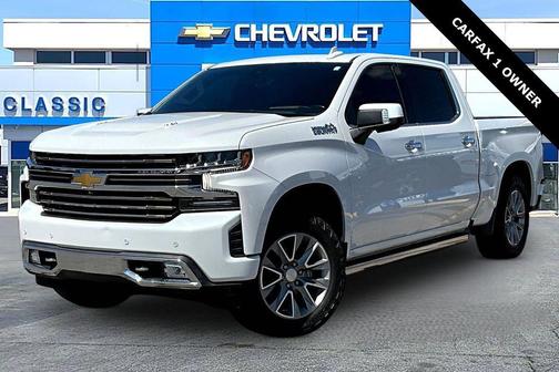 Iridescent Pearl Tricoat 2021 Chevrolet Silverado 1500 High Country